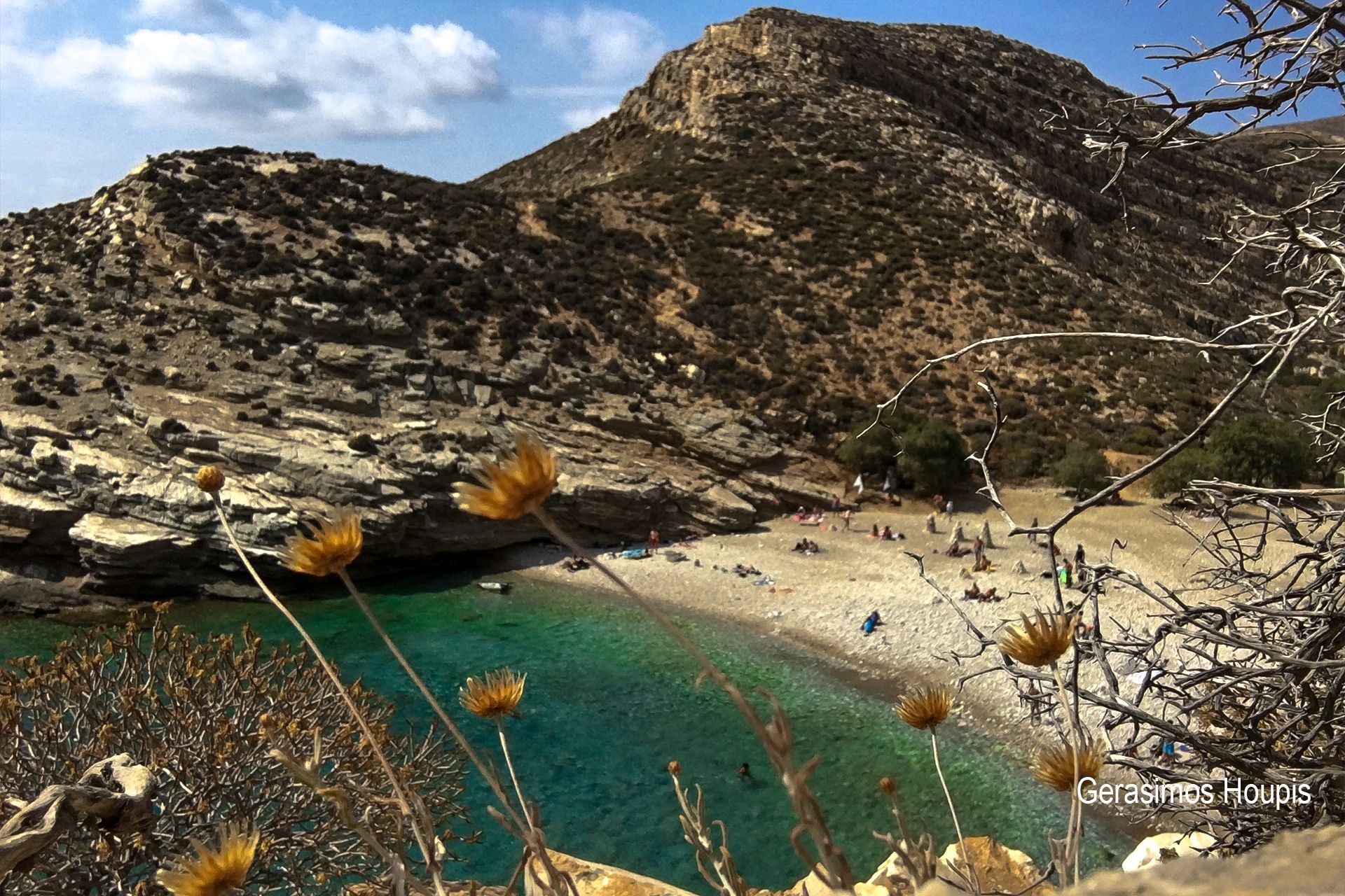 Livadaki beach, Folegandros