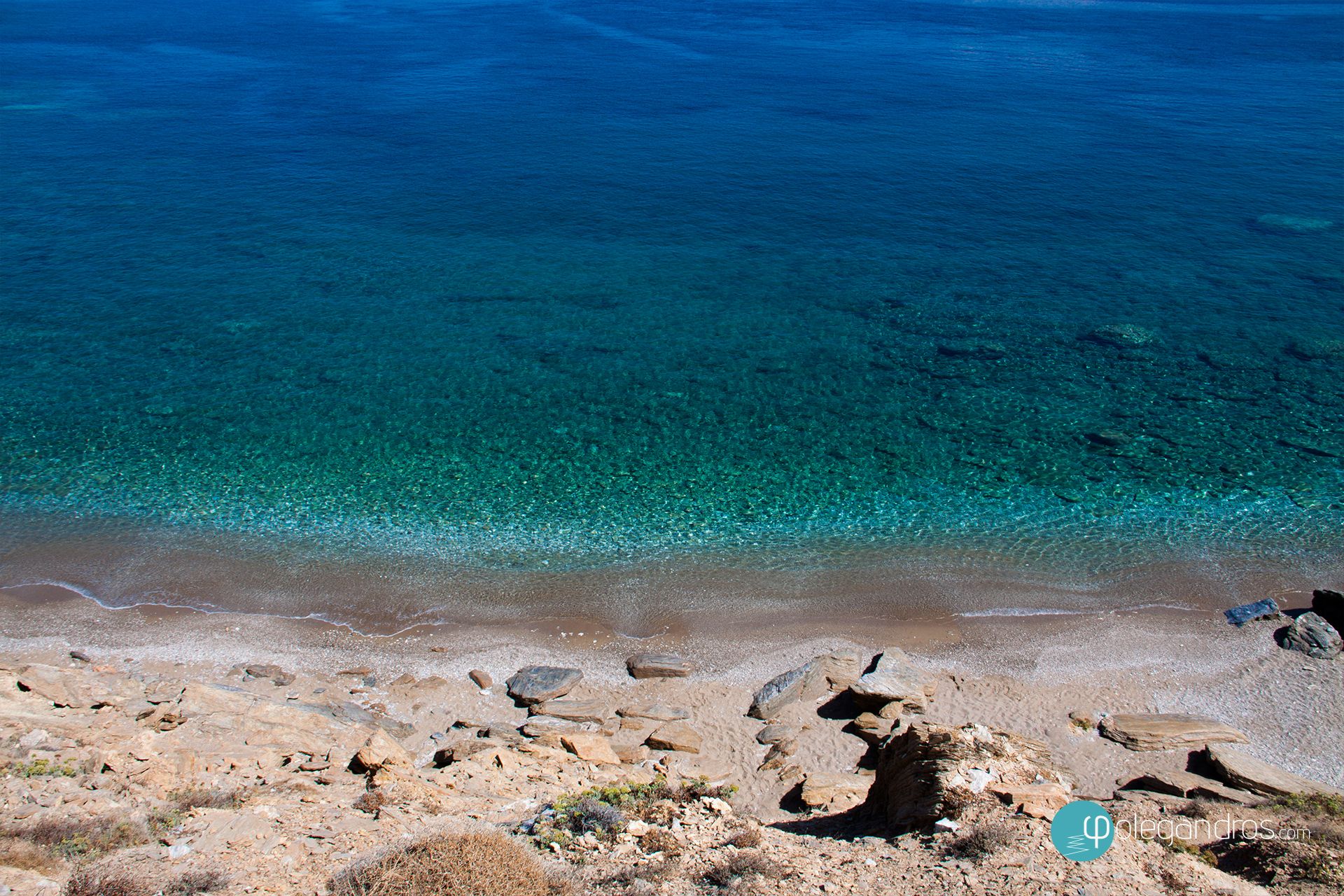 Pountaki beach, Folegandros