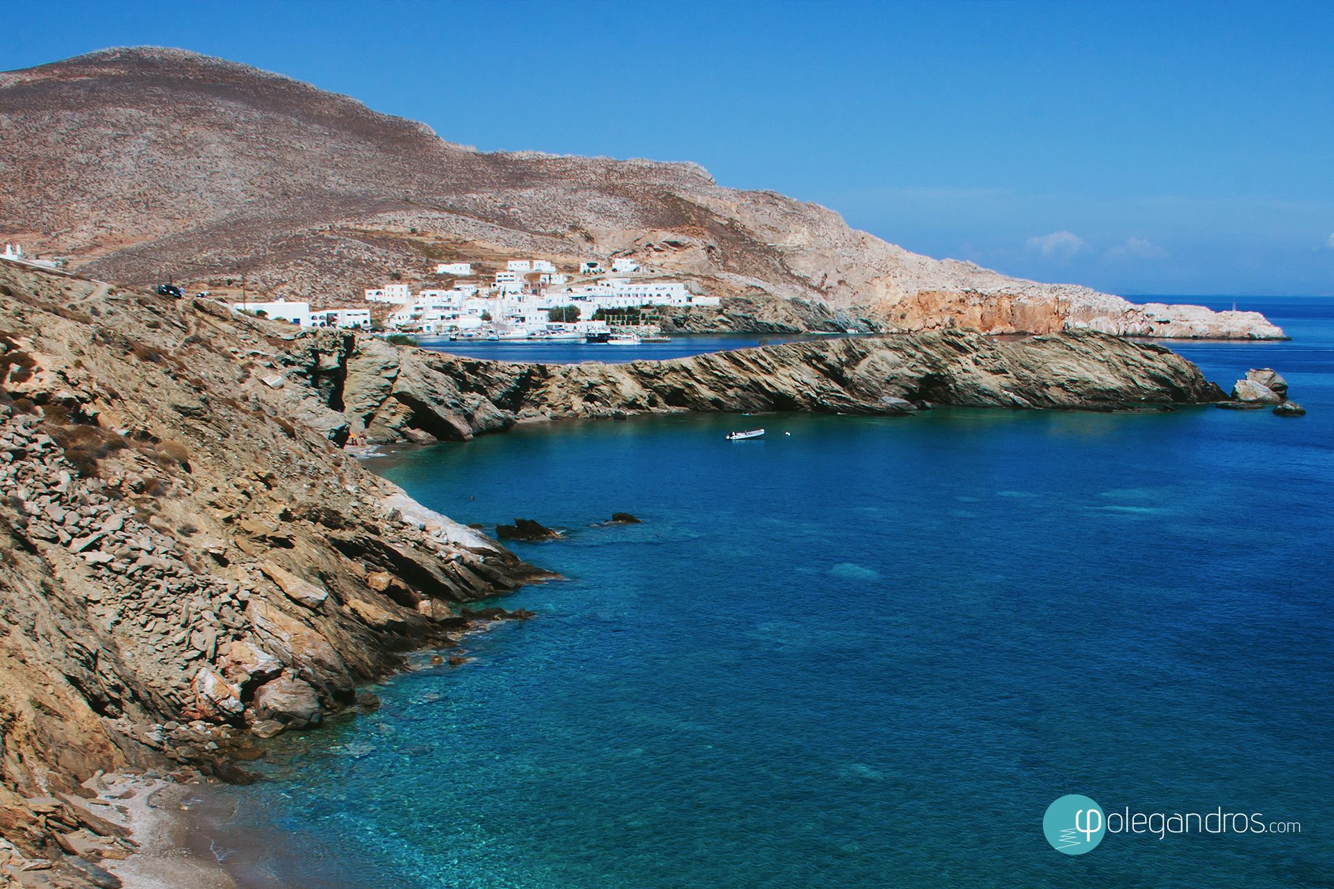 Vitzenzou beach, Folegandros